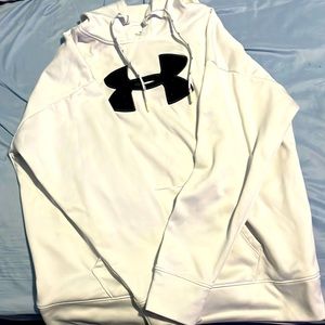 White and black under armor outfit